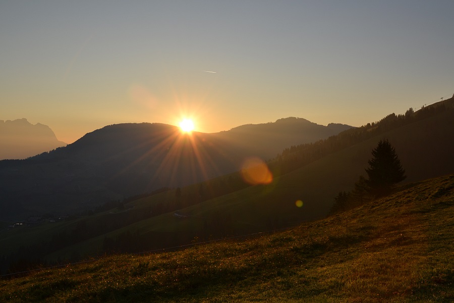 Sonnenaufgangswanderung Kitzbühler Alpen Weitwandern
